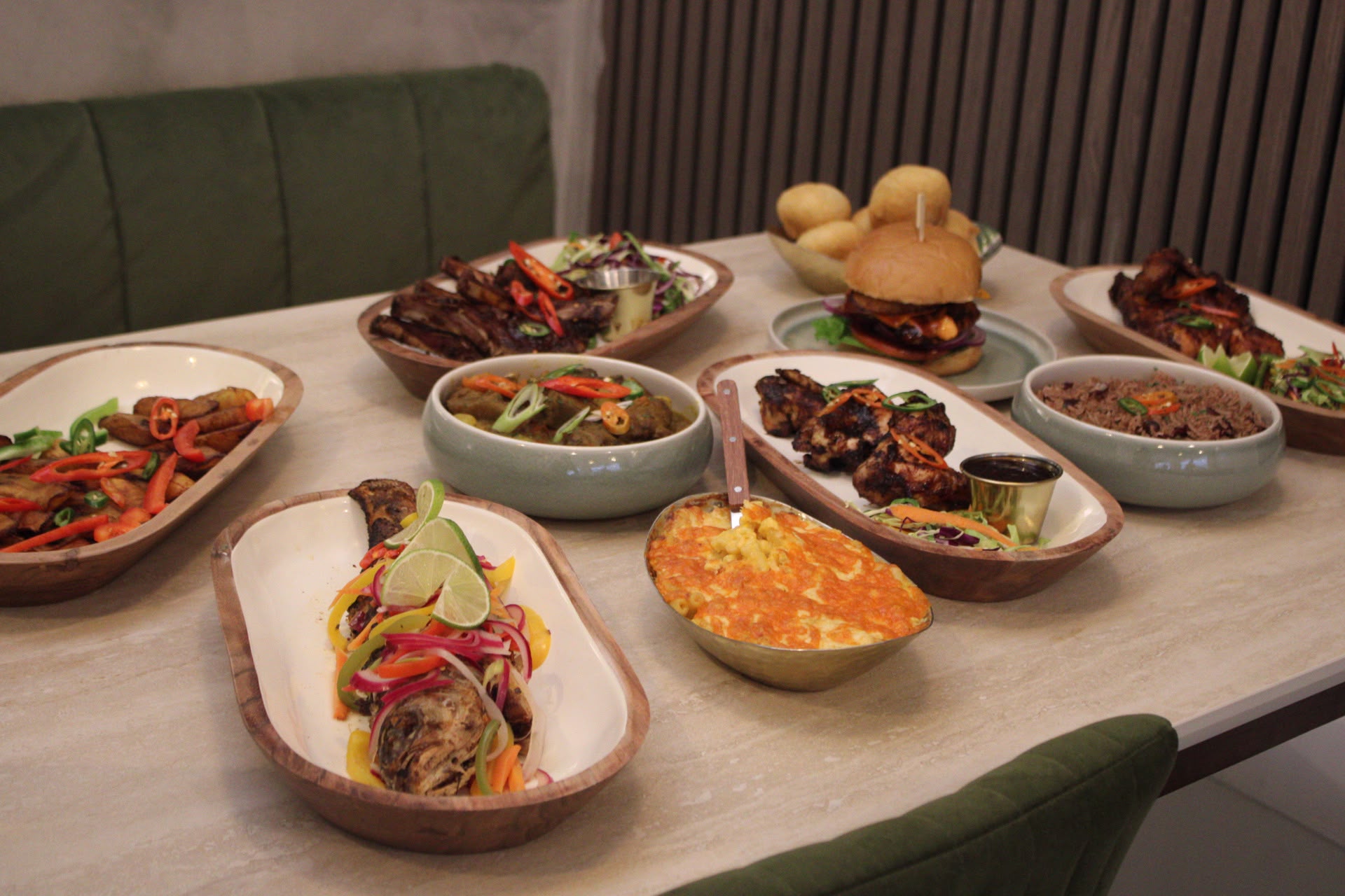 Jamaican feast at Hills Kitchen